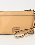 American Darling Adbgz844A Wristlet Hand Tooled Genuine Leather Women Bag Western Handbag Purse
