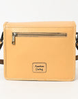 American Darling Adbgz847A Cross Body I Hand Tooled Hair-On Genuine Leather Women Bag Western Handbag Purse