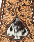 American Darling Sling Hand Tooled Genuine Leather Women Bag Western Handbag Purse