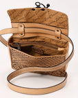 American Darling Crossbody  Hand Tooled Genuine Leather women bag western handbag purse
