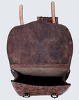 Hilason Western Horse Floral Heavy-duty Trail Ride Genuine Leather Saddle Bag