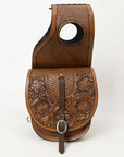 Hilason Western Horse Leather Saddle Bag Heavyduty Traditional Trail Ride