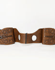 Hilason Western Horse Leather Saddle Bag Heavyduty Traditional Trail Ride