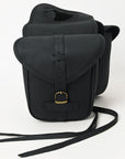 Hilason Western Horse Leather Saddle Bag Heavyduty Traditional Trail Ride