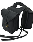 Hilason Western Horse Leather Saddle Bag Heavyduty Traditional Trail Ride