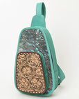 American Darling Sling Hand Tooled Saddle Blanket Genuine Leather women bag western handbag purse