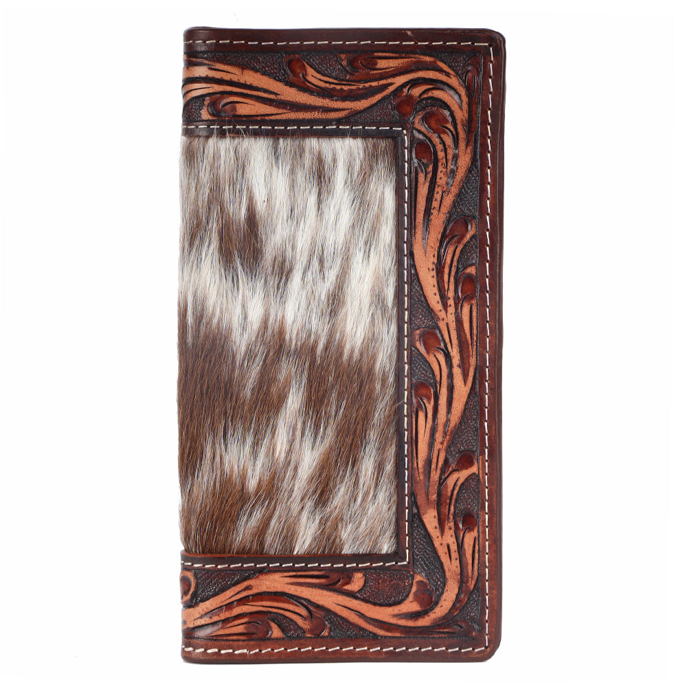 BAR H EQUINE Genuine Leather Rodeo - Bifold &amp; Trifold Wallet For Men Women