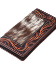 BAR H EQUINE Genuine Leather Rodeo - Bifold & Trifold Wallet For Men Women