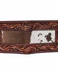 BAR H EQUINE Genuine Leather Rodeo - Bifold & Trifold Wallet For Men Women