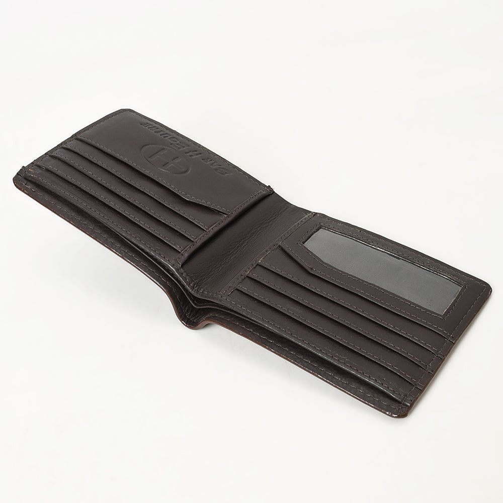 BAR H EQUINE Genuine Leather Rodeo - Bifold &amp; Trifold Wallet For Men Women
