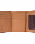 BAR H EQUINE Genuine Leather Rodeo - Bifold & Trifold Wallet For Men Women