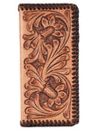 BAR H EQUINE Genuine Leather Rodeo - Bifold & Trifold Wallet For Men Women