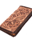 BAR H EQUINE Genuine Leather Rodeo - Bifold & Trifold Wallet For Men Women