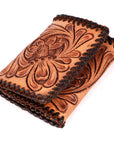 BAR H EQUINE Genuine Leather Rodeo - Bifold & Trifold Wallet For Men Women