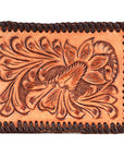 BAR H EQUINE Genuine Leather Rodeo - Bifold & Trifold Wallet For Men Women