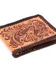 BAR H EQUINE Genuine Leather Rodeo - Bifold & Trifold Wallet For Men Women