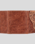 BAR H EQUINE Genuine Leather Rodeo - Bifold & Trifold Wallet For Men Women