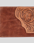 BAR H EQUINE Genuine Leather Rodeo - Bifold & Trifold Wallet For Men Women