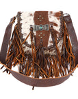 American Darling ADBGM419 Hair On Genuine Leather women bag western handbag purse