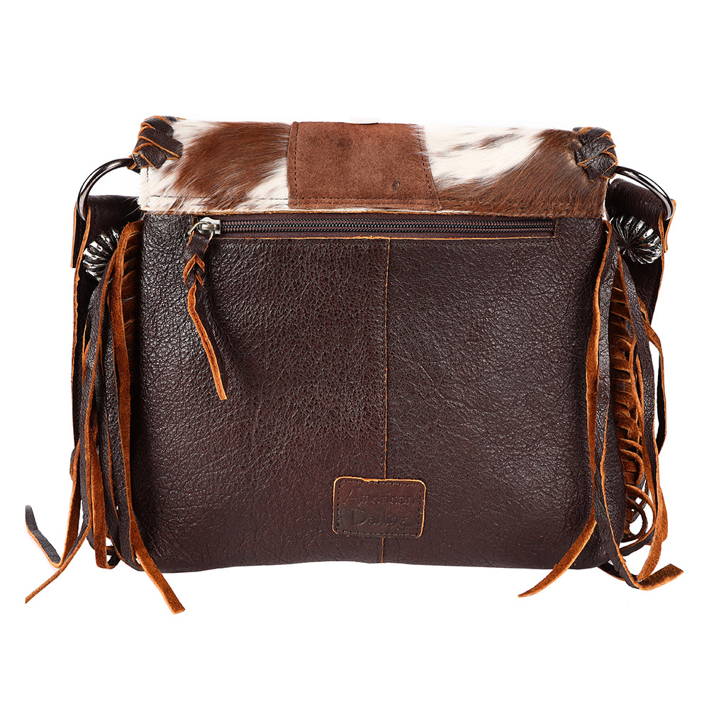 American Darling ADBGM419 Hair On Genuine Leather women bag western handbag purse