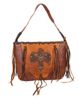 American Darling ADBGM422A Hand Tooled Genuine Leather women bag western handbag purse