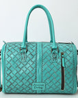 American Darling Duffel Hand Tooled Genuine Leather Women Bag Western Handbag Purse