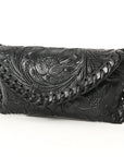 American Darling Sunglass Case Hand Tooled Genuine Leather Women Bag Western Handbag Purse