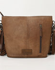 Ohlay Bags OHG191 Cross Body I Hand Tooled Hair-On Genuine Leather Women Bag Western Handbag Purse