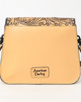 American Darling Hand Tooled Genuine Leather Women Bag Western Handbag Purse