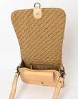 American Darling Hand Tooled Genuine Leather Women Bag Western Handbag Purse