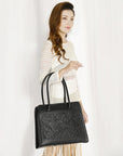 American Darling Hand Tooled Hair On Genuine Leather women bag western handbag purse