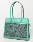 American Darling Hand Tooled Genuine Leather Women Bag Western Handbag Purse