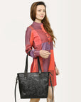 American Darling Hand Tooled Genuine Leather Women Bag Western Handbag Purse