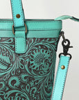 American Darling Hand Tooled Genuine Leather Women Bag Western Handbag Purse