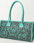 American Darling Hand Tooled Genuine Leather women bag western handbag purse