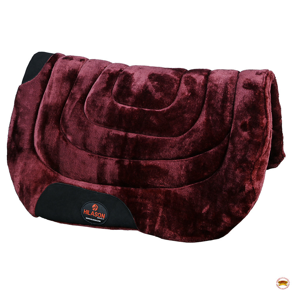 32&quot;X36&quot; HILASON Western Endurance All Purpose Horse Fleece Saddle Pad