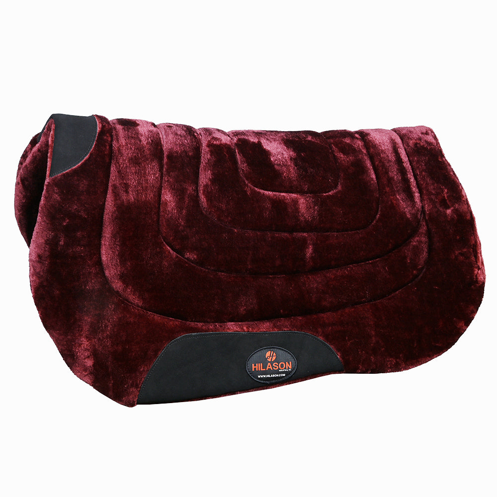 32&quot;X36&quot; HILASON Western Endurance All Purpose Horse Fleece Saddle Pad