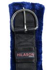 Hilason Western Horse Nylon Padded Fleece Straight Girth Stainless Steel Buckle