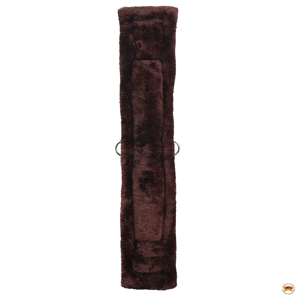 Hilason Western Horse Nylon Padded Fleece Straight Girth Stainless Steel Buckle