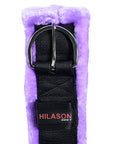 Hilason Western Horse Nylon Padded Fleece Straight Girth Stainless Steel Buckle