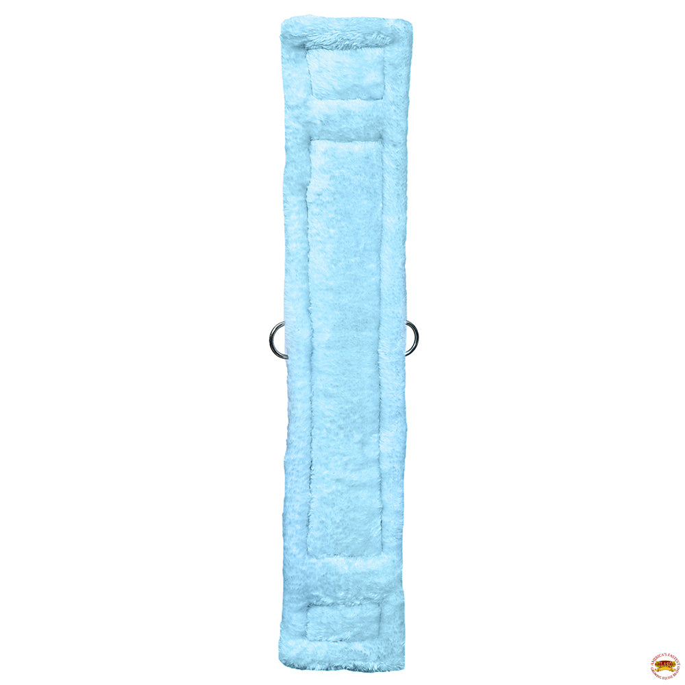 Hilason Western Horse Nylon Padded Fleece Straight Girth Stainless Steel Buckle
