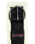Hilason Western Horse Nylon Padded Fleece Straight Girth Stainless Steel Buckle