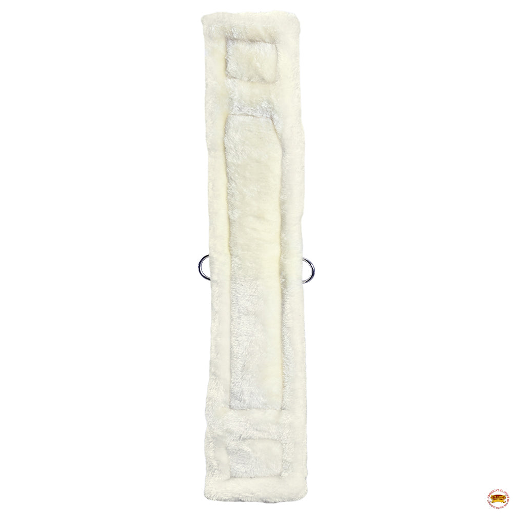 Hilason Western Horse Nylon Padded Fleece Straight Girth Stainless Steel Buckle