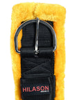 Hilason Western Horse Nylon Padded Fleece Straight Girth Stainless Steel Buckle
