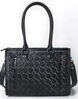 American Darling Adbg1492 Tote Hand Tooled Genuine Leather Women Bag Western Handbag Purse