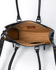 American Darling Adbg1492 Tote Hand Tooled Genuine Leather Women Bag Western Handbag Purse