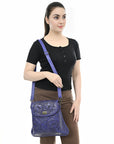 American Darling Cross Body I Hand Tooled Genuine Leather Women Bag Western Handbag Purse