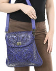 American Darling Cross Body I Hand Tooled Genuine Leather Women Bag Western Handbag Purse