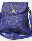 American Darling Cross Body I Hand Tooled Genuine Leather Women Bag Western Handbag Purse