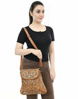 American Darling Cross Body I Hand Tooled Genuine Leather Women Bag Western Handbag Purse